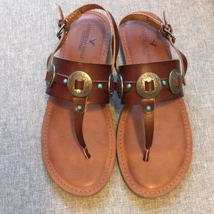 American Eagle Sandals Size 8